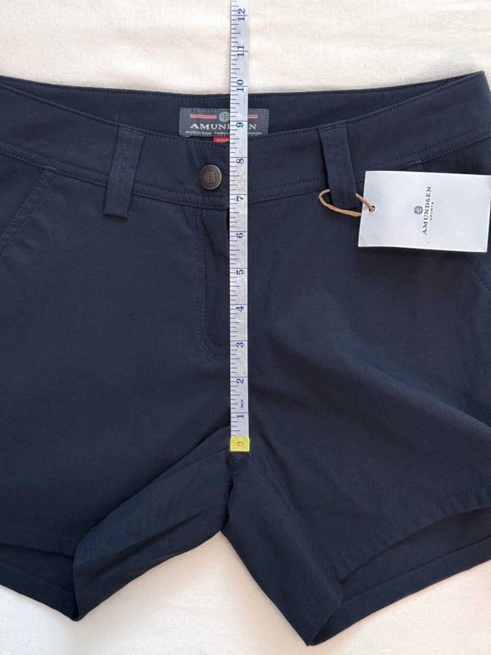 Women’s Black Cotton Shorts - Picture 13 of 14